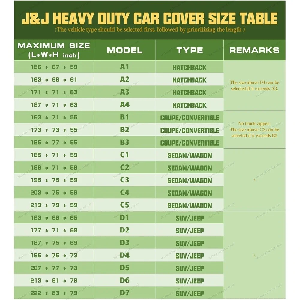 J&J Heavy Duty car Cover, 300D & Soft Lining, Driver&Trunk, Silver COUPE 185 IN